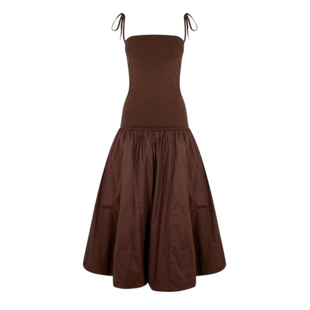 AmyLynn Womens/Ladies Alexa Midi Dress / Chocolate